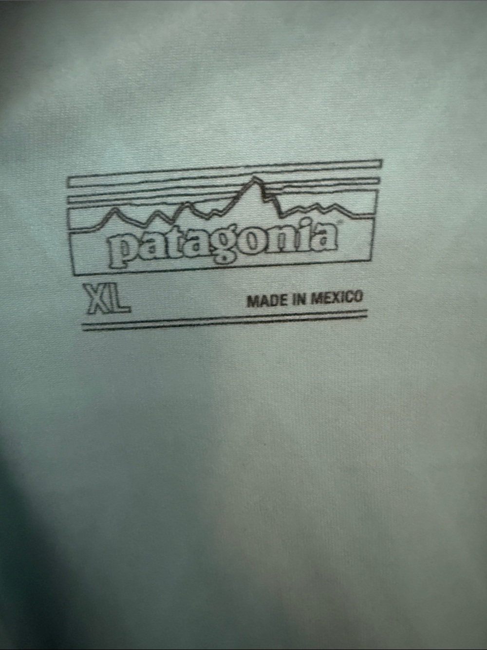 Patagonia Blue Geometric Triangle Mini Dress - Picture 4 of 4